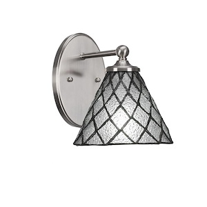 Capri - 1 Light Wall Sconce-8 Inches Tall and 7 Inches Wide