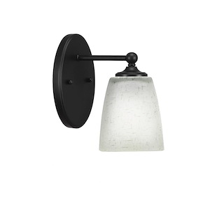 Capri - 1 Light Wall Sconce-8.25 Inches Tall and 5 Inches Wide