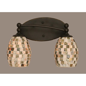 Capri - 3 Light Bath Bar-10.25 Inches Tall and Inches Wide