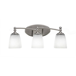 Capri - 3 Light Bath Bar-8.75 Inches Tall and Inches Wide