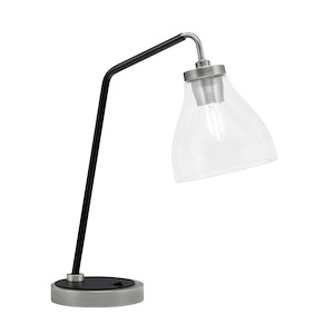 1 Light Desk Lamp-16.5 Inches Tall and 6.25 Inches Width