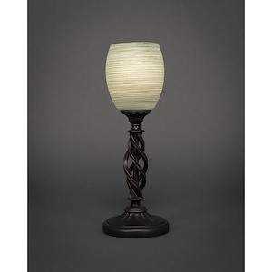 Elegante-One Light Mini Table Lamp-5 Inches Wide by 16.5 Inches High
