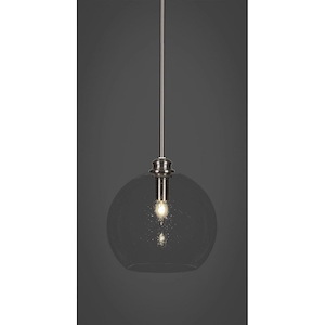 Kimbro - 1 Light Stem Hung Stem Hung Pendant-11.5 Inches Tall and 11.75 Inches Wide