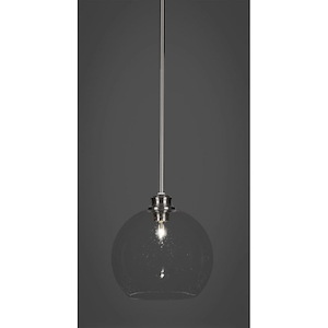 Kimbro - 1 Light Stem Hung Stem Hung Pendant-9.75 Inches Tall and 9.75 Inches Wide - 1025506