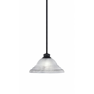 Stem - 1 Light Pendant With Hang Straight Swivel-10.5 Inches Tall and 20 Inches Wide - 1290466