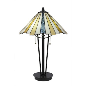 Any - 2 Light Table Lamp-23.25 Inches Tall and 16 Inches Wide