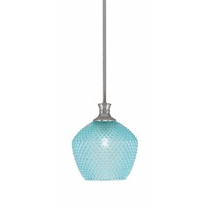 Zola - 1 Light Stem Hung Pendant-10.5 Inche Tall and 9 Inches Wide - 1335129
