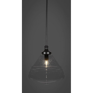 Juno - 1 Light Stem Hung Stem Hung Pendant-14.75 Inches Tall and 14 Inches Wide