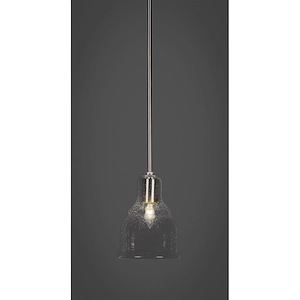 Palisade - 1 Light Stem Hung Stem Hung Pendant-9 Inches Tall and 6.5 Inches Wide