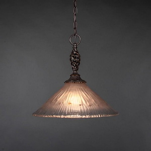 Elegante - 1 Light Pendant-15.5 Inches Tall and 16 Inches Wide - 359456