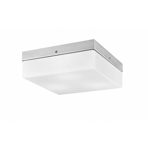 1 Light Flush Mount-5 Inches Tall and 12 Inches Wide