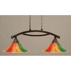 Bow-Two Light Island-14 Inches Wide by 13.5 Inches High - 359762
