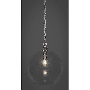 Kimbro - 1 Light Chain Hung Pendant-15.5 Inches Tall and 13.75 Inches Wide