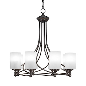 Capri - 8 Light Chandelier-26.5 Inches Tall and 24.25 Inches Wide