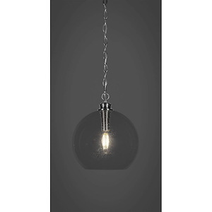 Kimbro - 1 Light Chain Hung Pendant-13.5 Inches Tall and 11.75 Inches Wide