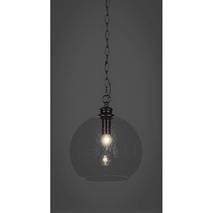 Cordova - 1 Light Chain Hung Pendant-14.25 Inches Tall and 9 Inches Wide - 1219049