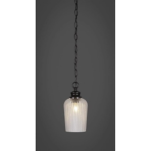 Cordova - 1 Light Chain Hung Pendant-10.25 Inches Tall and 5 Inches Wide