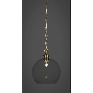 Kimbro - 1 Light Chain Hung Pendant-10.25 Inches Tall and 9.5 Inches Wide