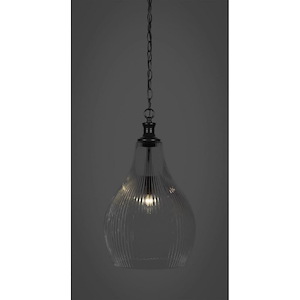 Carina - 1 Light Chain Hung Pendant-20.5 Inches Tall and 11.5 Inches Wide - 1219636