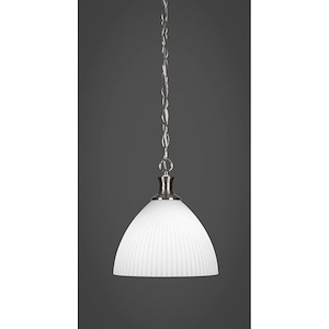 Carina - 1 Light Chain Hung Pendant-12.25 Inches Tall and 10 Inches Wide
