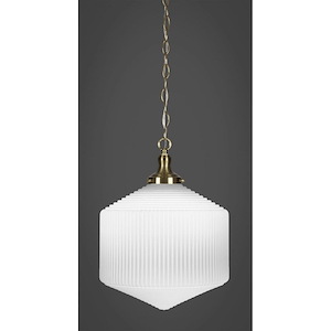 Carina - 1 Light Chain Hung Pendant-18.25 Inches Tall and 14 Inches Wide - 1028376