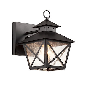 Chimney Vented - One Light Outdoor Wall Lantern - 1209481