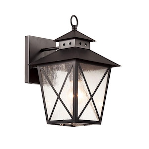 Chimney Vented - Two Light Outdoor Wall Lantern - 1209320