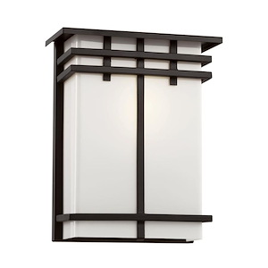 Cityscape - One Light Square Outdoor Wall Lantern
