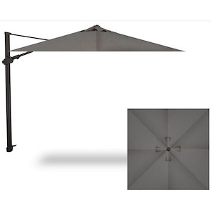 10 Foot AG25TSQ Square Cantilever Umbrella