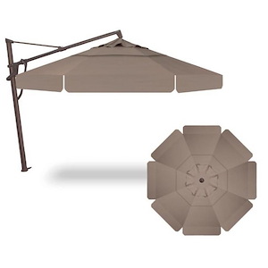 13 Foot AKZ PLUS Round Cantilever Umbrella - 1117875