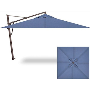 Replacement AKZPSQ11 Umbrella Frame for Treasure Garden Umbrellas - Frame Only