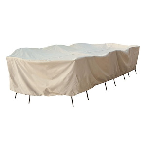 X-Large Oval/Rectangle Table &amp; Chairs Protective Cover