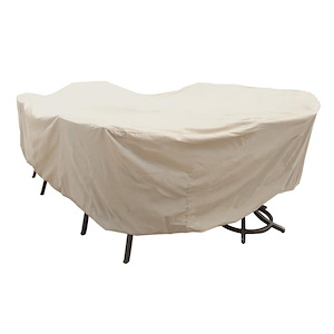 Large Oval/Rectangle Table &amp; Chairs Protective Cover