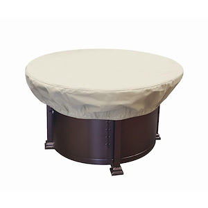 36 Inch to 42 Inch Round Fire Pit/Table/Ottoman Protective Cover