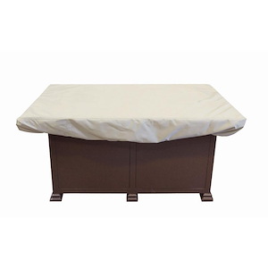 50 Inch x 30 Inch Rectangle Fire Pit/Table/Ottoman Protective Cover