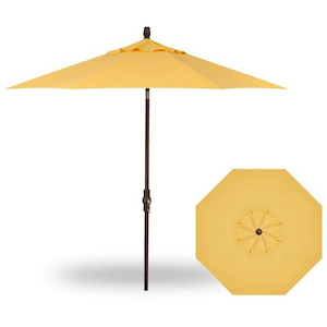 Replacement Round Single Wind Vent Umbrella Canopy for Treasure Garden Umbrellas - Canopy Only