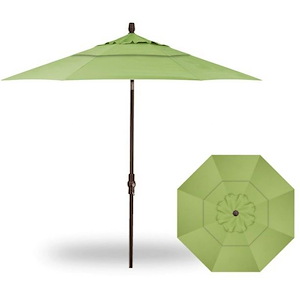 Replacement Round Dual Wind Vent Umbrella Canopy for Treasure Garden Umbrellas - Canopy Only