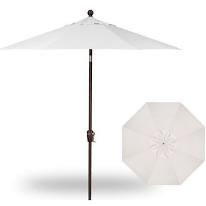 7.5 Foot Push Button Tilt Octagon Umbrella - Market Collection - 1117880