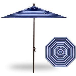 7.5 Foot Push Button Tilt Octagon Umbrella - Market Collection