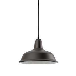 Essentials by Troy TRM Bryson-1 Light Pendant-14 Inches Wide by 8.25 Inches High