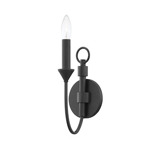 Cate - 1 Light Wall Sconce In Transitional Essentials and Thoughtful Simplicity Style-14 Inches Tall and 4.5 Inches Wide - 1067700