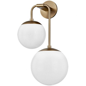 Brogan - 2 Light Wall Sconce In Modern Style-22.25 Inches Tall and 12.75 Inches Wide