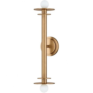 Arley - 2 Light Wall Sconce In Modern Style-21 Inches Tall and 5 Inches Wide - 1328729