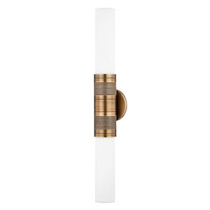 Liam - 2 Light Wall Sconce-26 Inches Tall and 4.75 Inches Wide