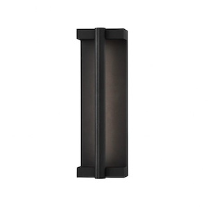 Calla - 9W 1 LED Outdoor Wall Mount In Industrial Style-15 Inches Tall and 4.75 Inches Wide - 1099529