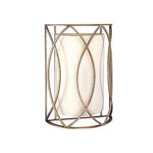 Sausalito-2 Light Wall Sconce-10 Inches Wide by 14 Inches High