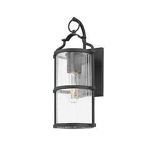 Burbank - 1 Light Outdoor Wall Mount In Transitional Style-14 Inches Tall and 6.25 Inches Wide