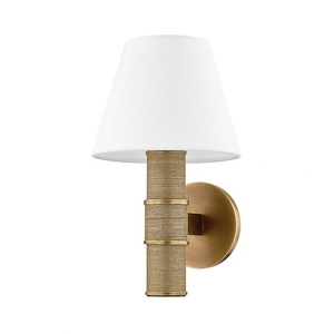 Denton - 1 Light Wall Sconce-13 Inches Tall and 7.75 Inches Wide
