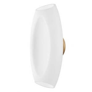 Vista - 8W 1 LED Wall Sconce-15 Inches Tall and 6.75 Inches Wide