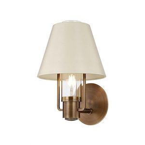 Kindle - 1 Light Wall Sconce-12.75 Inches Tall and 8.75 Inches Wide